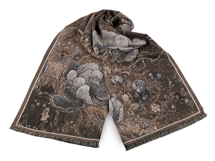 Cashmere type scarf / shawl / plaid 70x185 cm