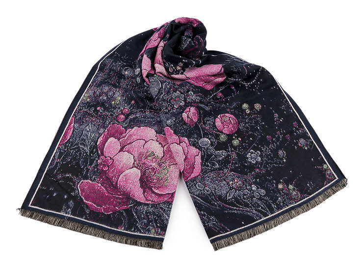 Cashmere type scarf / shawl / plaid 70x185 cm