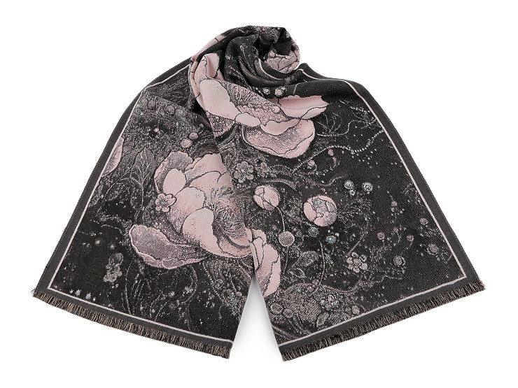 Cashmere type scarf / shawl / plaid 70x185 cm