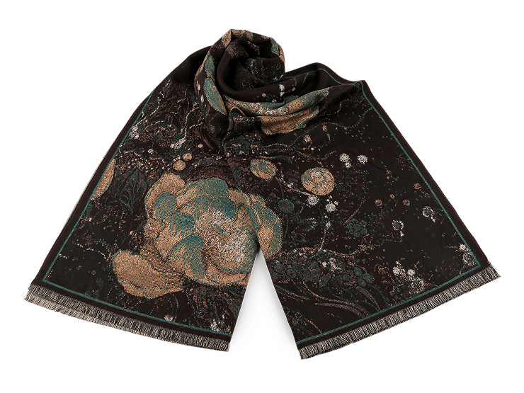 Cashmere type scarf / shawl / plaid 70x185 cm