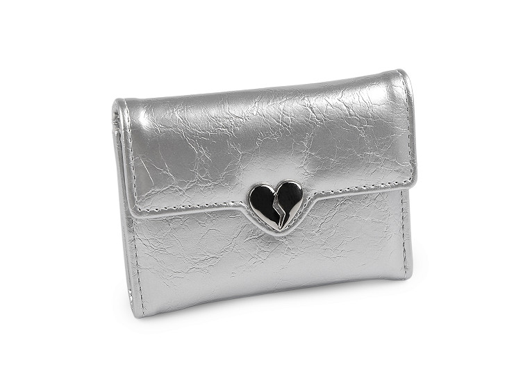 Dámska peňaženka srdce 9x11, 5 cm