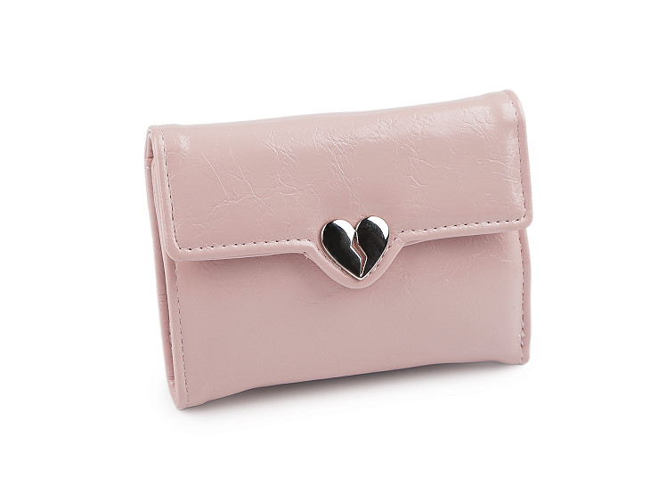 Dámska peňaženka srdce 9x11, 5 cm