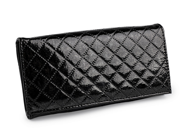 Dámská / dívčí peněženka metalická 9,5x19 cm