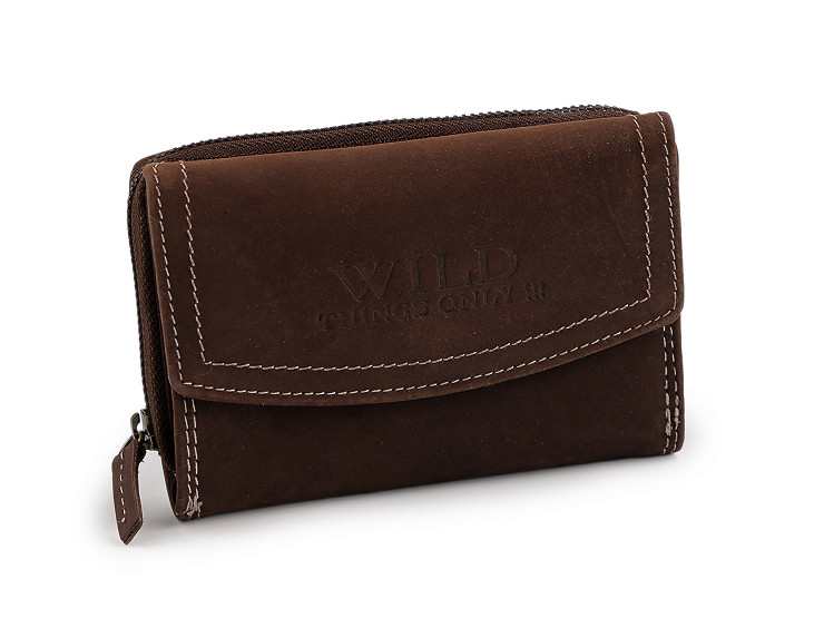 Dámska peňaženka kožená 9x12, 5 cm