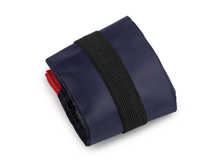 Foldable shopping bag with zipper 70x40 cm