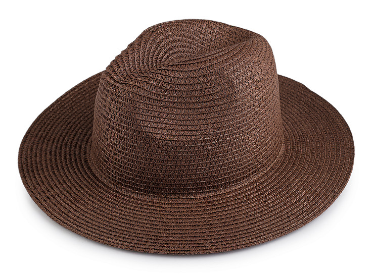 Letní klobouk / slamák unisex k dozdobení