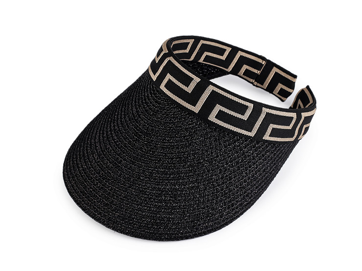 Női nyári napellenző siltes sapka, metalikus