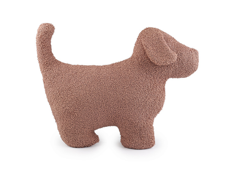 Dekoráció párna macska, kutyus buklé / bouclé