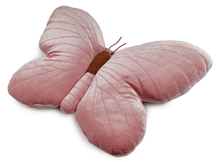 Dekoráció párna pillangó 45x32 cm