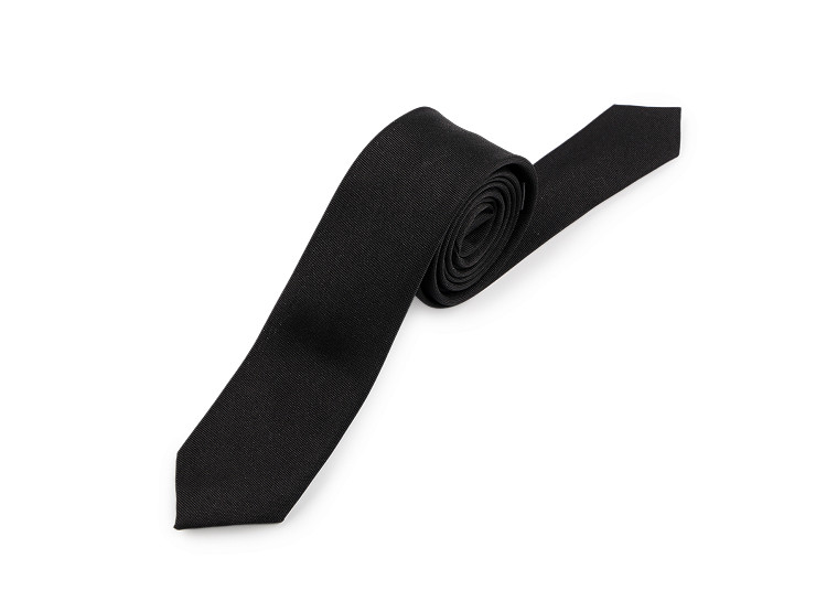 Kravata jednobarevná slim unisex