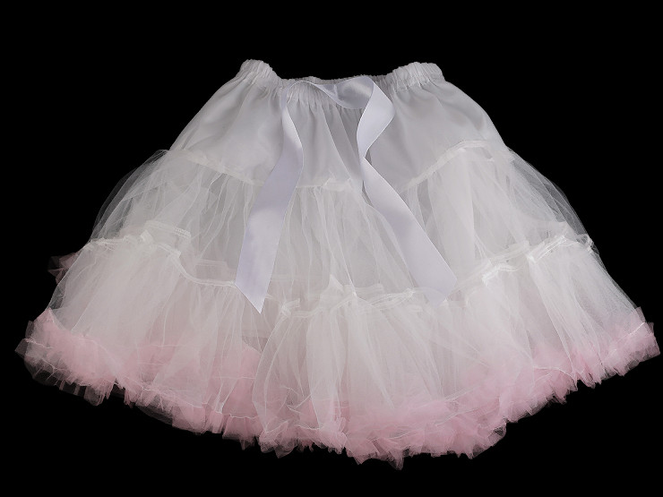 Spodnička s volánkem pod šaty / sukně