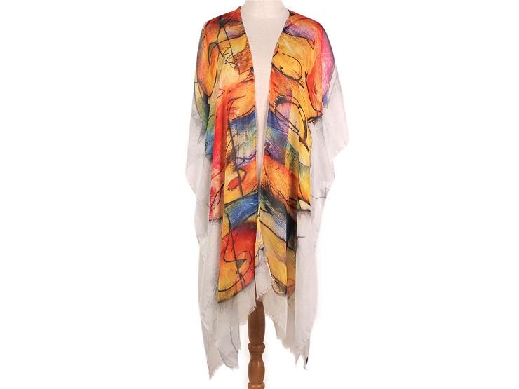 Plážové kimono na plavky