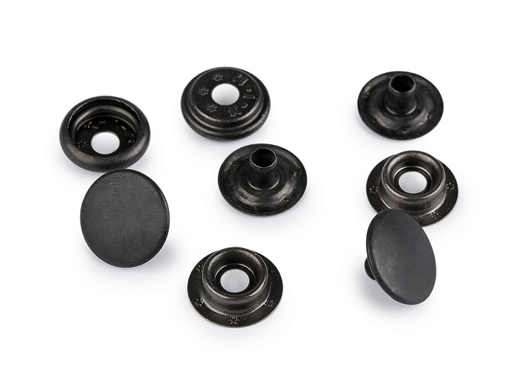Metal snaps Ø15 mm (AM6) for thick fabrics, in bulk