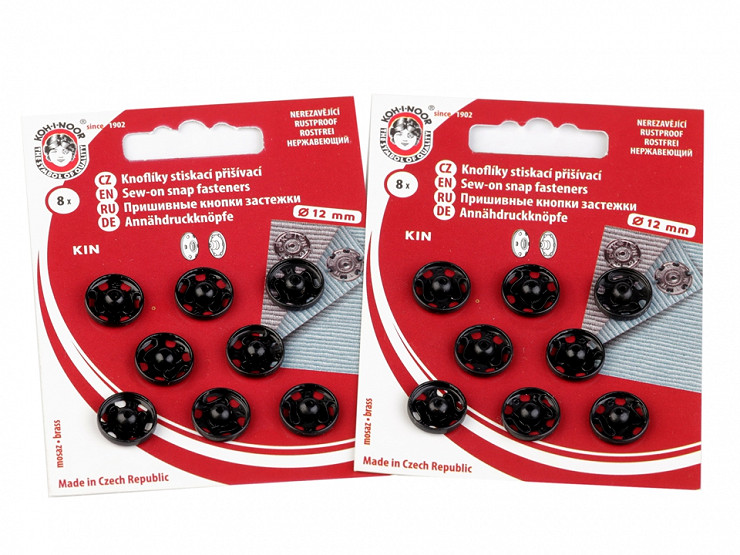 Sew-on Snap Fasteners 
