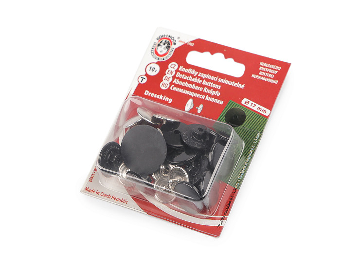  Guzik Ø17 mm Dressking zatrzaskowy bez szycia