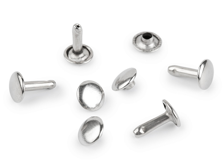 Duté nýty oboustranné na kůži a silné látky Ø9 mm
