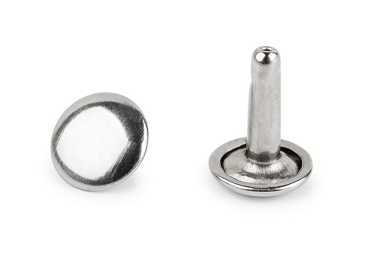 Doppelseitige Hohlnieten für Leder und dicke Stoffe, Ø 9 mm