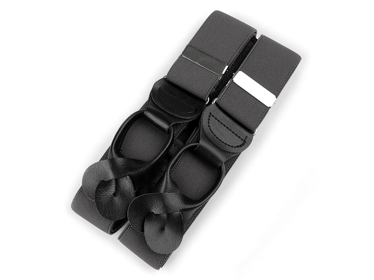Bretelles de pantalon, largeur 3,5 cm, longueur 120 cm, dos en Y