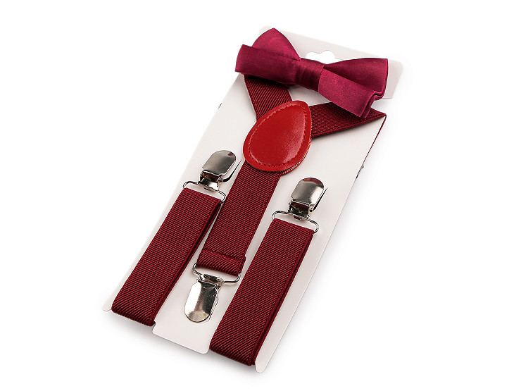 Ensemble de bretelles et nœuds papillon pour enfants