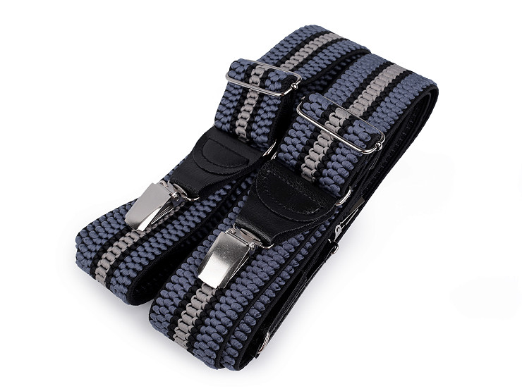Trouser Braces / Suspenders width 4 cm length 120 cm