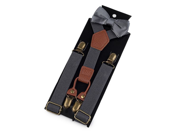 Dětská sada šle a motýlek