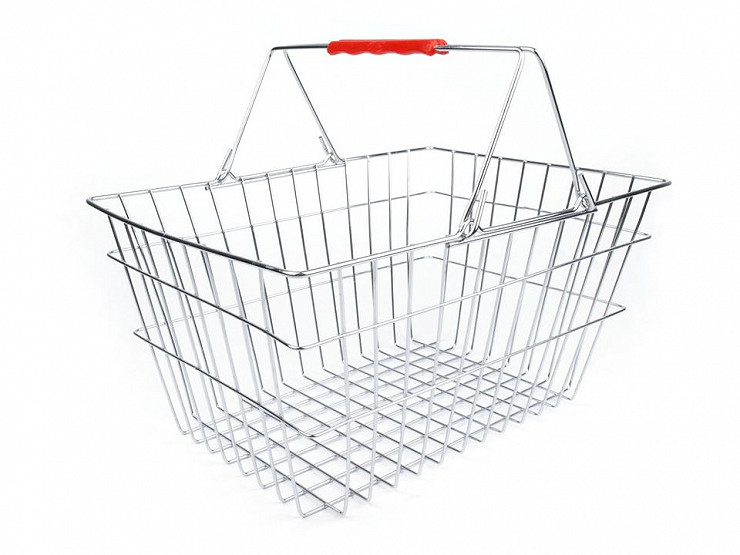 Metal Shopping Basket 
