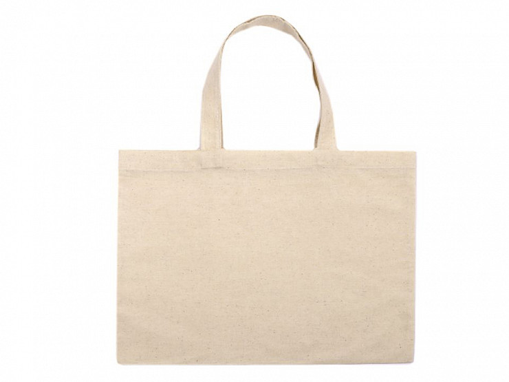 Textilní taška bavlněná k domalování / dozdobení 38x30 cm