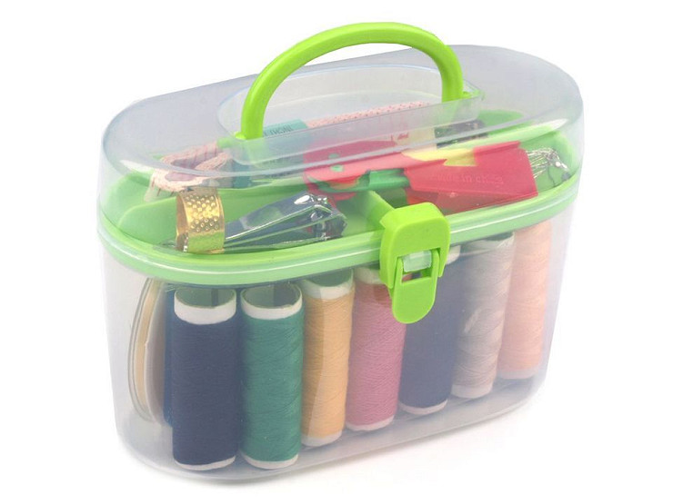 Set de cusut în cutie plastic 