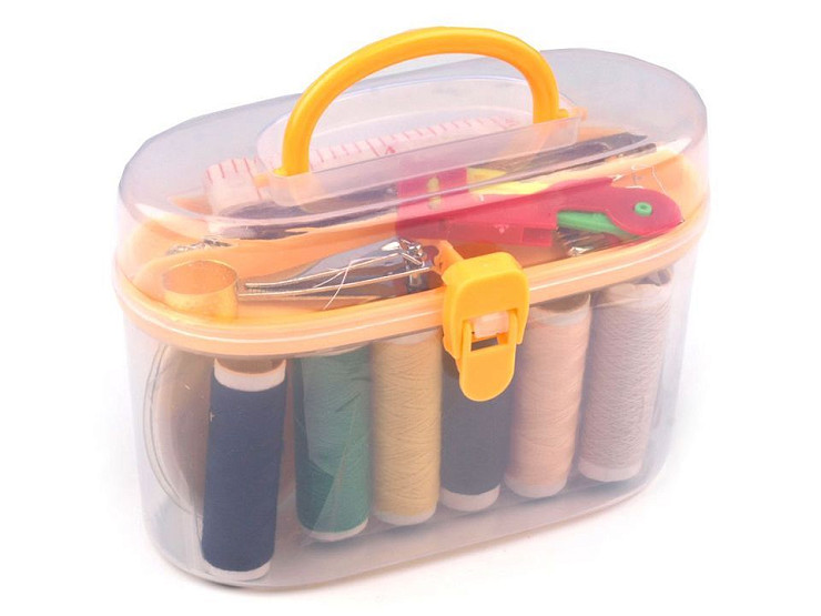 Set de cusut în cutie plastic 