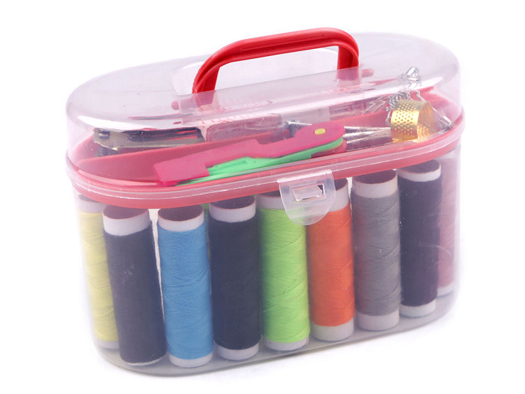 Set de cusut în cutie plastic 