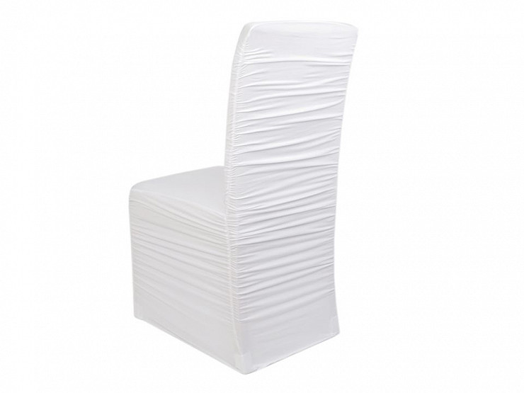 Stretch Chair Cover - pleated