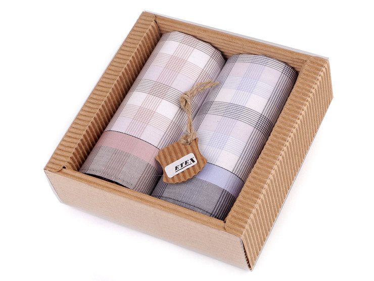 Men's Handkerchief Gift Box Set