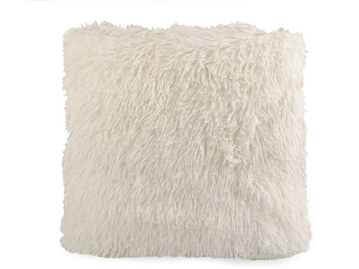 Husă pernă blană artificială, 40x40 cm