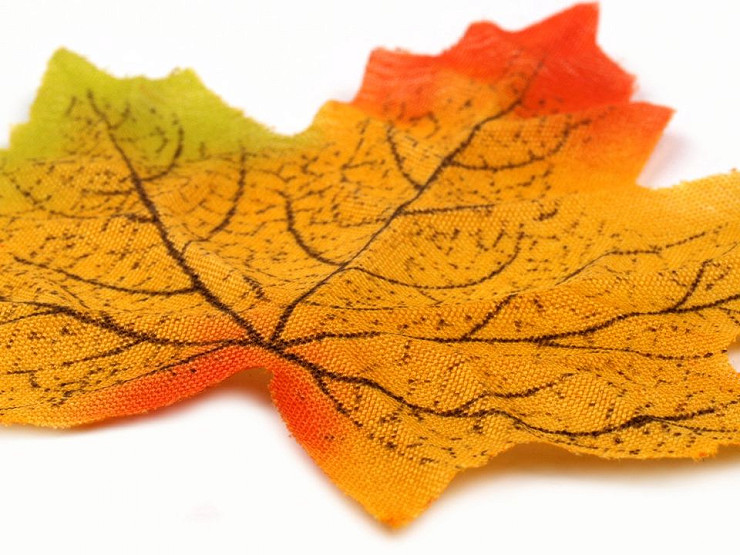 Foglie D'Acero Artificiali Autunnali - 150 Pezzi 8 Cm Per Decorazioni - Foto 2