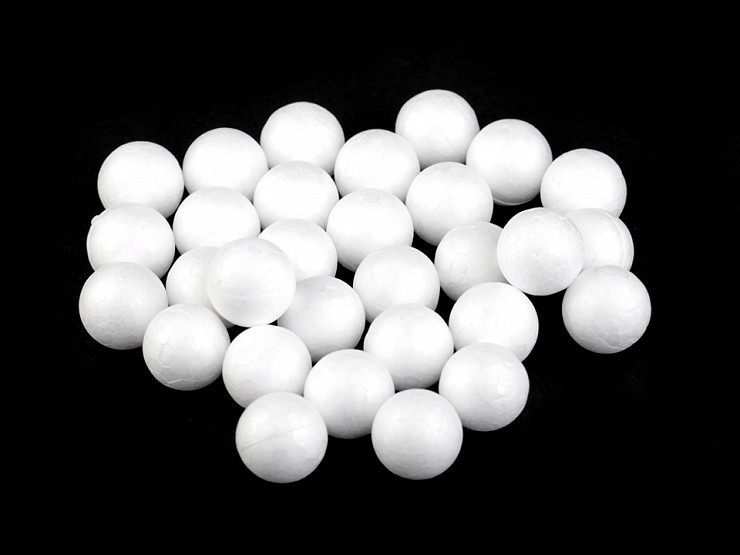 Polystyrene Balls DIY Ø2 cm