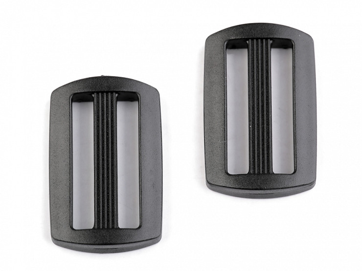 Plastic Tri-Glide Slide Adjuster width 30 mm black