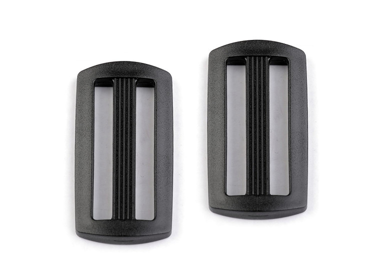 Plastic Tri-Glide Slide Adjuster width 40 mm black