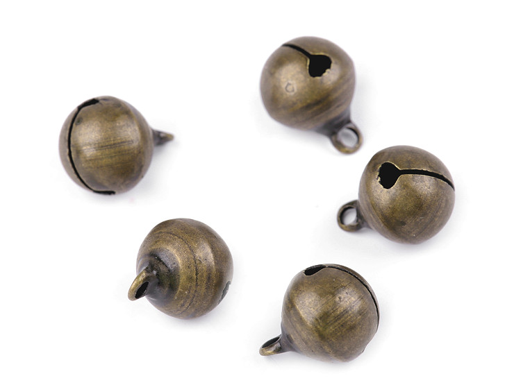 Campanellini in metallo, Ø 12 mm
