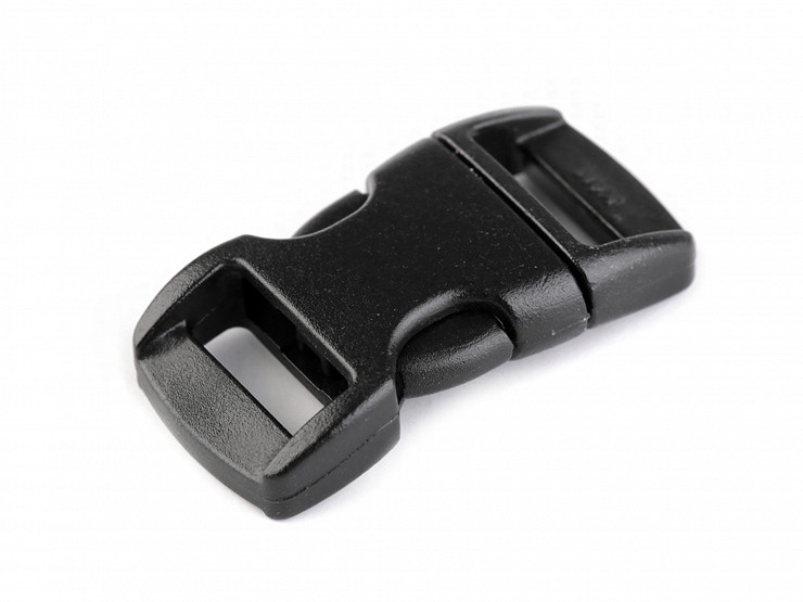 Side Release Buckle, arched, width 10 mm