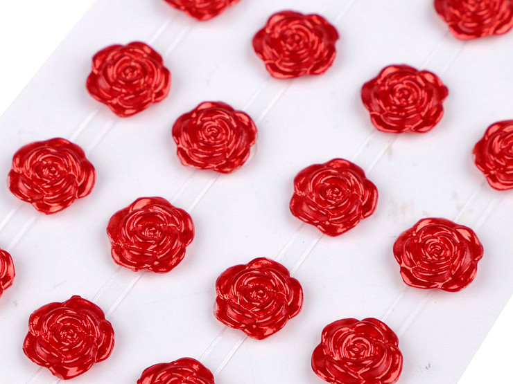 Roses autocollantes, Ø 11 mm