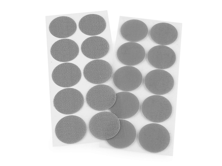Cerchi e punti auto-adesivi, in velcro, Ø 35 mm