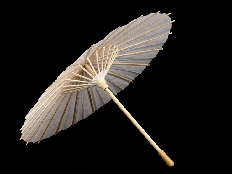 Dekorácia papierová dáždnik k domaľovaniu Ø38,5 cm