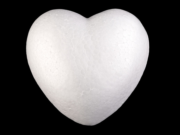 Srdce Ø15 cm polystyren