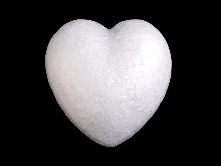 DIY Styrofoam Heart Ø8 cm