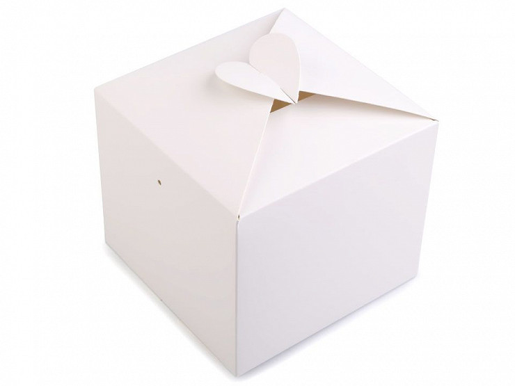 Paper Party Gift Box With Heart 