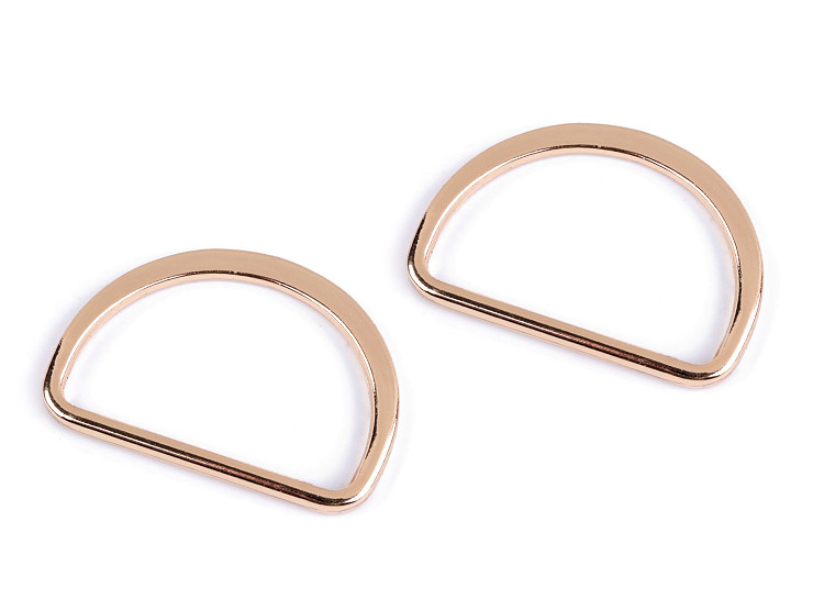 Flat D Ring for Straps width 30 mm
