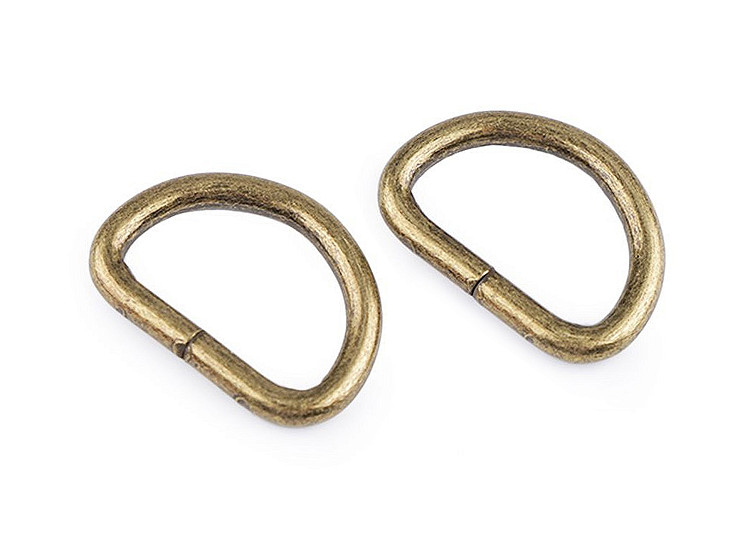 Anello a D, larghezza: 25 mm