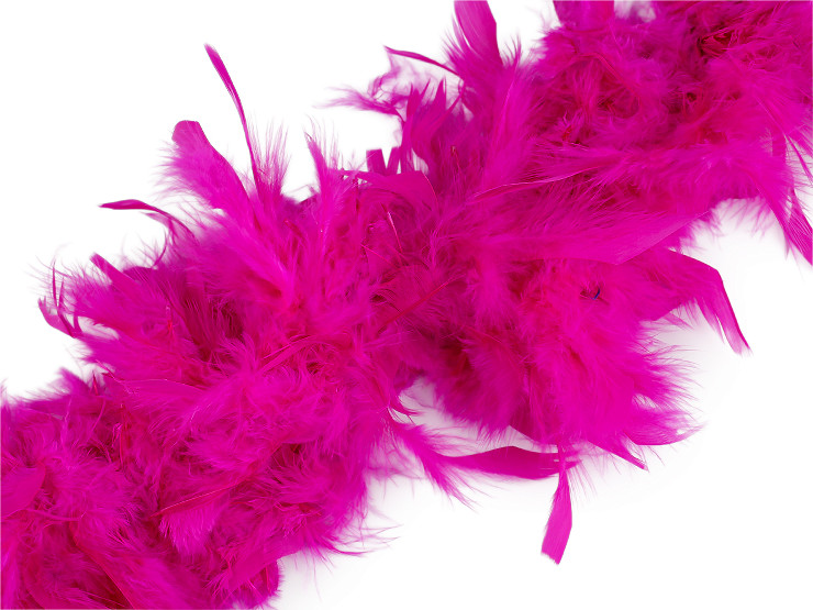 Boa - Plumas de pavo 90 g, largo 1,8 m
