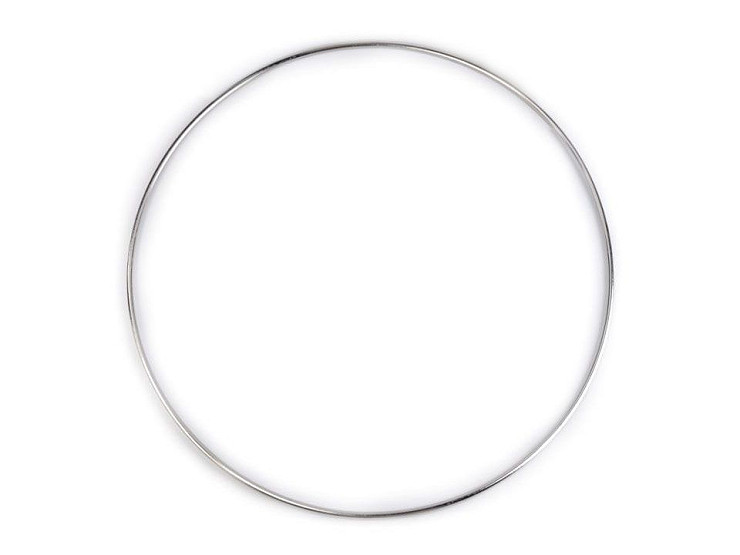Kovový kruh pre lapač snov / na dekorovanie Ø25 cm