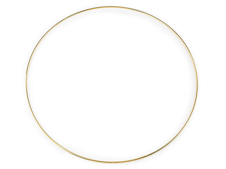Aro circular metálico lacado Ø30,5 cm